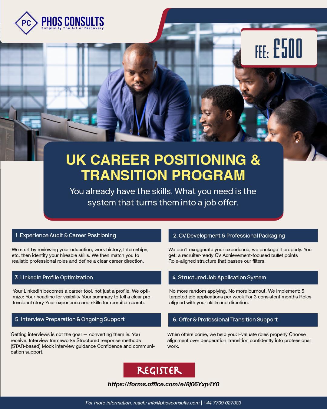 PHOS Consults uk training